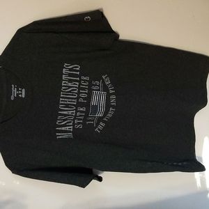Men's champion t-shirt, Massachusetts State Police